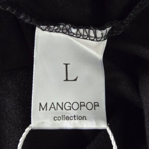 NWT Black Sleeveless Halter Bodysuit – Size Large - Picture 4 of 5